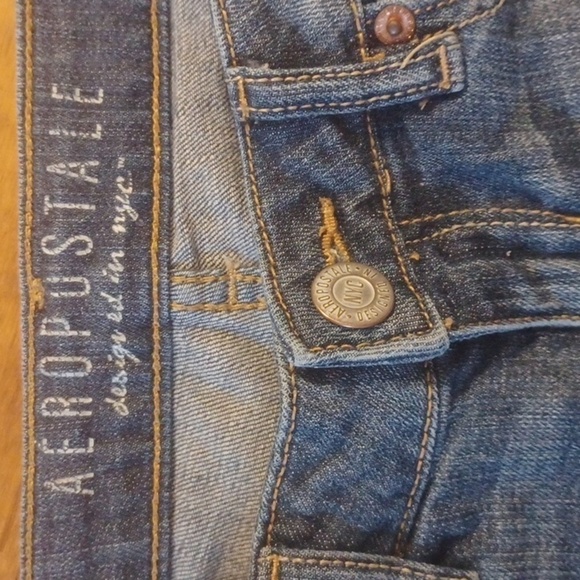 AEROPOSTALE distressed cutoff shorts, size 0. Great cutoff look for summer. - Picture 3 of 5